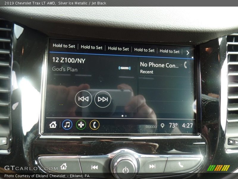 Silver Ice Metallic / Jet Black 2019 Chevrolet Trax LT AWD