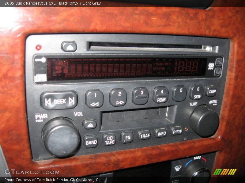 Black Onyx / Light Gray 2005 Buick Rendezvous CXL