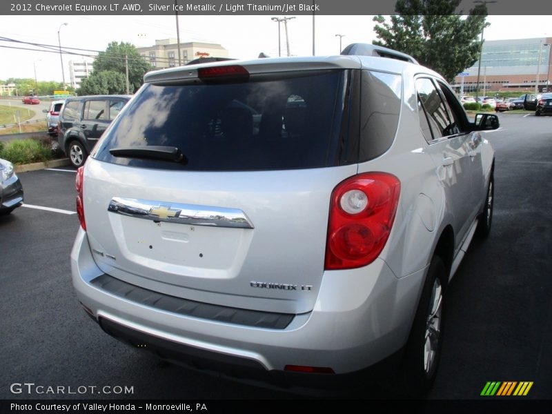 Silver Ice Metallic / Light Titanium/Jet Black 2012 Chevrolet Equinox LT AWD