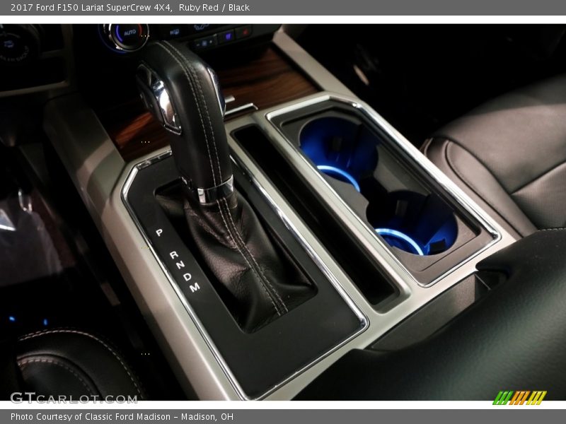 Ruby Red / Black 2017 Ford F150 Lariat SuperCrew 4X4