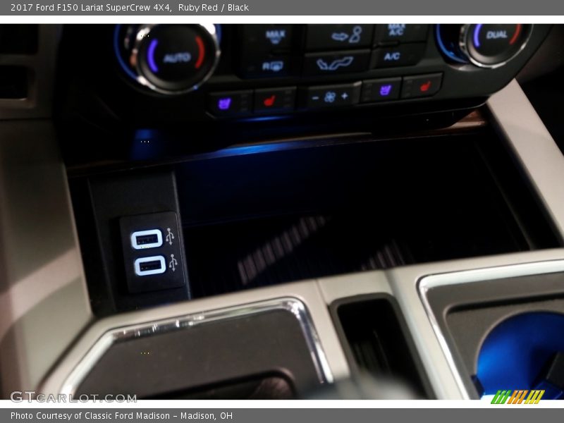 Ruby Red / Black 2017 Ford F150 Lariat SuperCrew 4X4