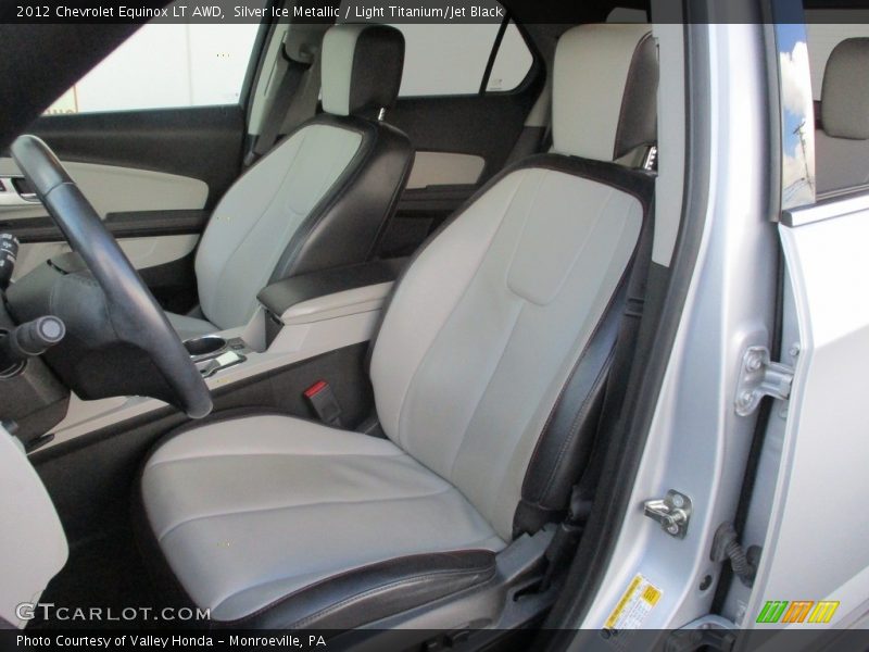 Silver Ice Metallic / Light Titanium/Jet Black 2012 Chevrolet Equinox LT AWD