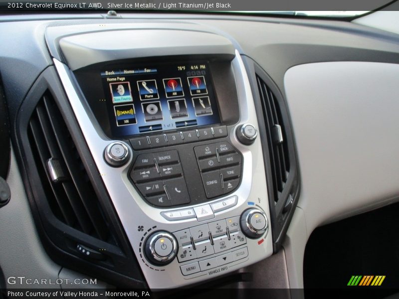 Silver Ice Metallic / Light Titanium/Jet Black 2012 Chevrolet Equinox LT AWD
