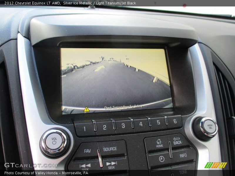 Silver Ice Metallic / Light Titanium/Jet Black 2012 Chevrolet Equinox LT AWD