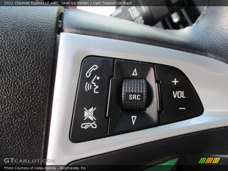 Silver Ice Metallic / Light Titanium/Jet Black 2012 Chevrolet Equinox LT AWD