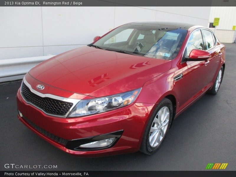 Remington Red / Beige 2013 Kia Optima EX