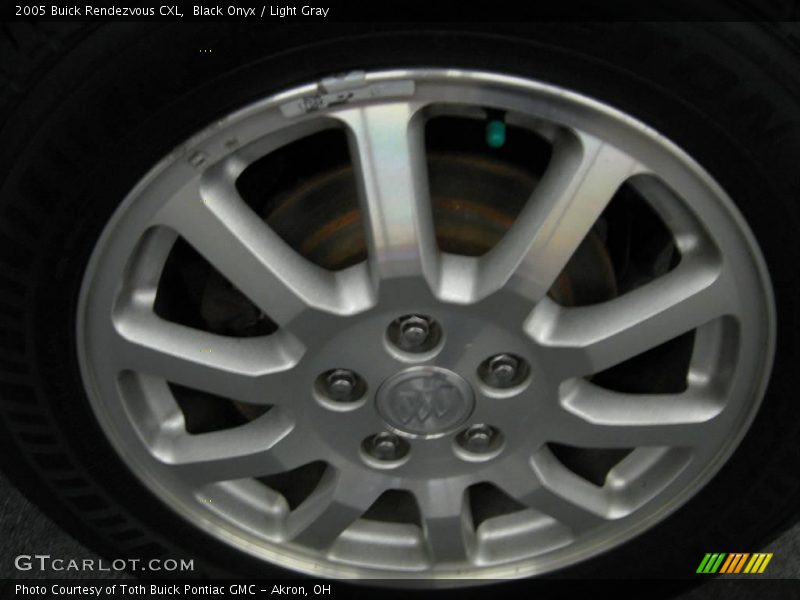 Black Onyx / Light Gray 2005 Buick Rendezvous CXL