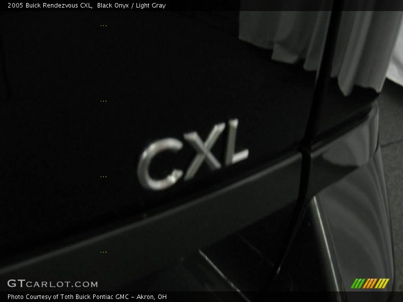 Black Onyx / Light Gray 2005 Buick Rendezvous CXL