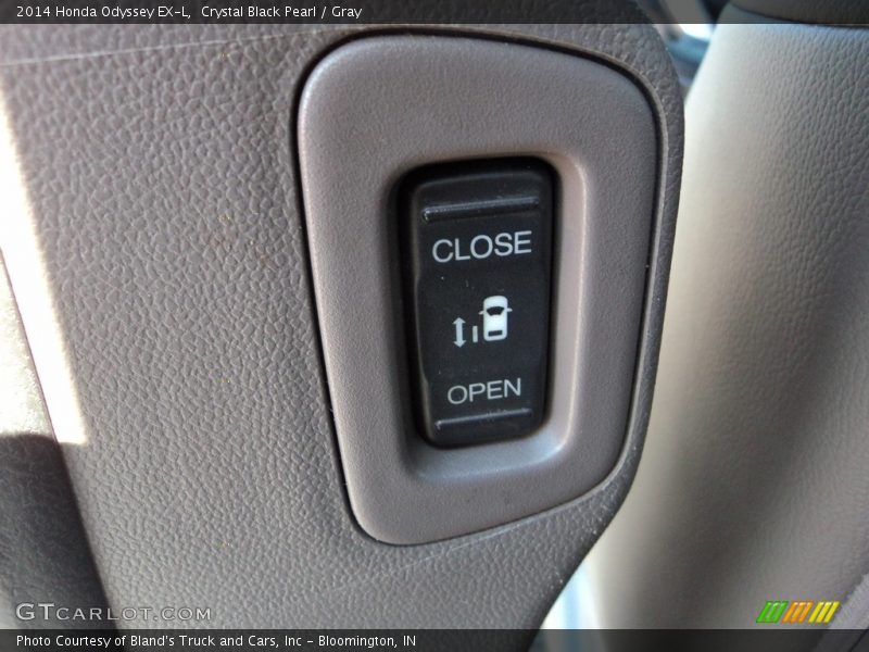 Crystal Black Pearl / Gray 2014 Honda Odyssey EX-L
