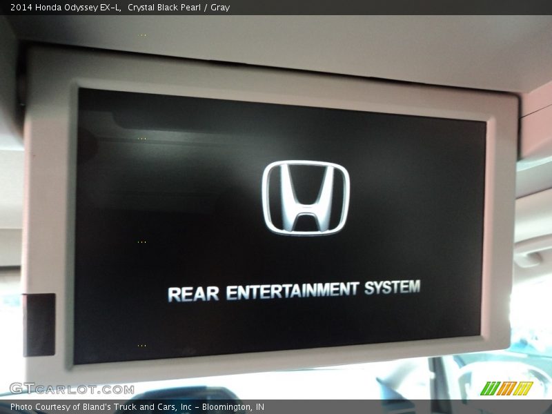 Crystal Black Pearl / Gray 2014 Honda Odyssey EX-L