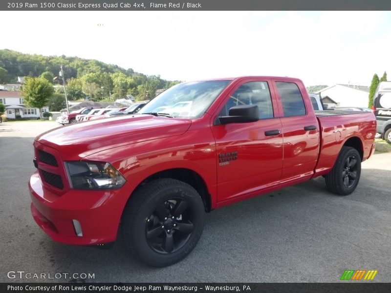 Flame Red / Black 2019 Ram 1500 Classic Express Quad Cab 4x4