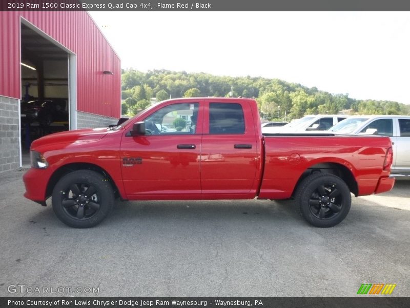 Flame Red / Black 2019 Ram 1500 Classic Express Quad Cab 4x4