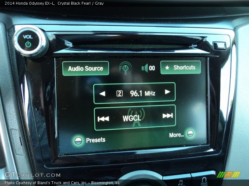 Crystal Black Pearl / Gray 2014 Honda Odyssey EX-L