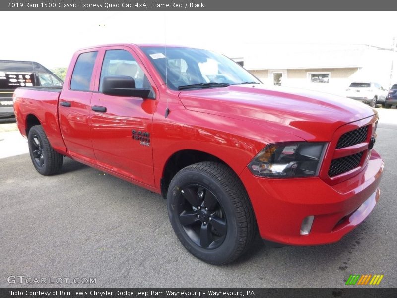 Flame Red / Black 2019 Ram 1500 Classic Express Quad Cab 4x4