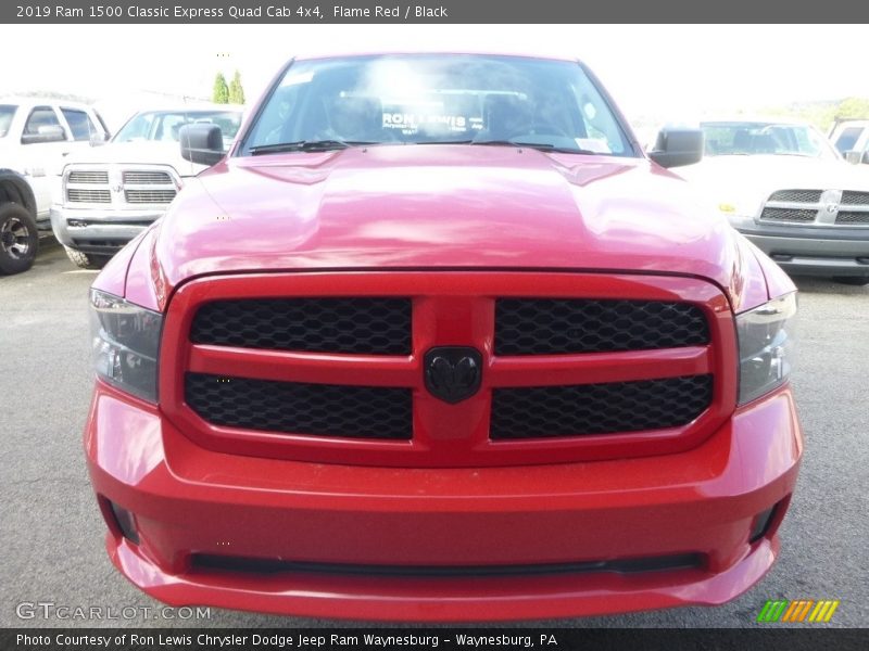 Flame Red / Black 2019 Ram 1500 Classic Express Quad Cab 4x4