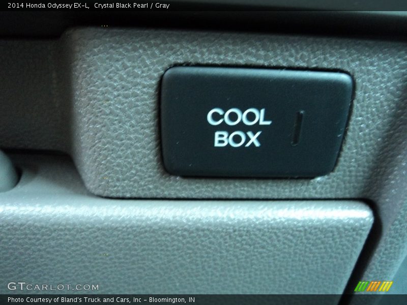 Crystal Black Pearl / Gray 2014 Honda Odyssey EX-L