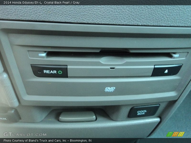 Crystal Black Pearl / Gray 2014 Honda Odyssey EX-L