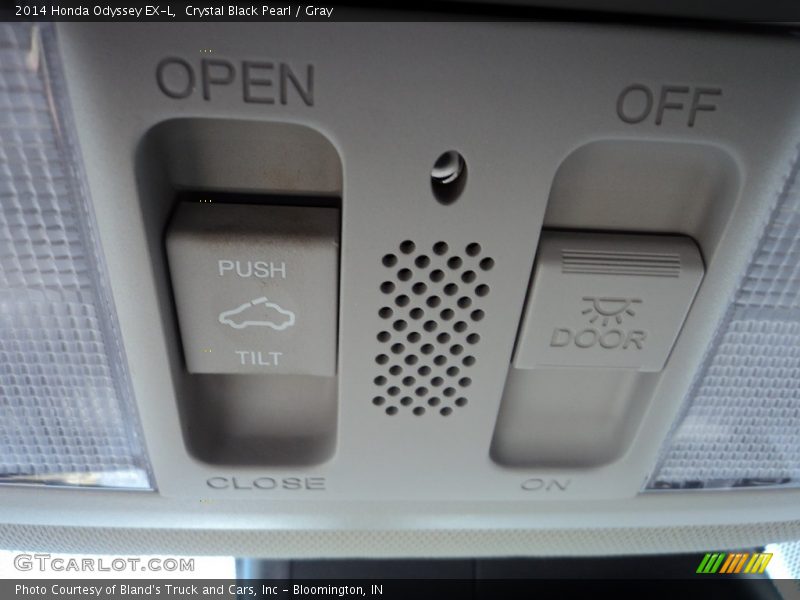 Crystal Black Pearl / Gray 2014 Honda Odyssey EX-L