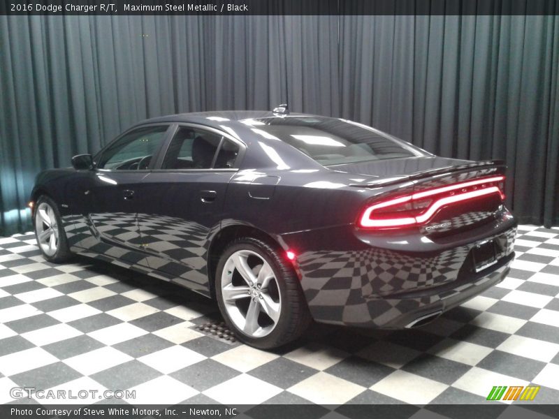 Maximum Steel Metallic / Black 2016 Dodge Charger R/T