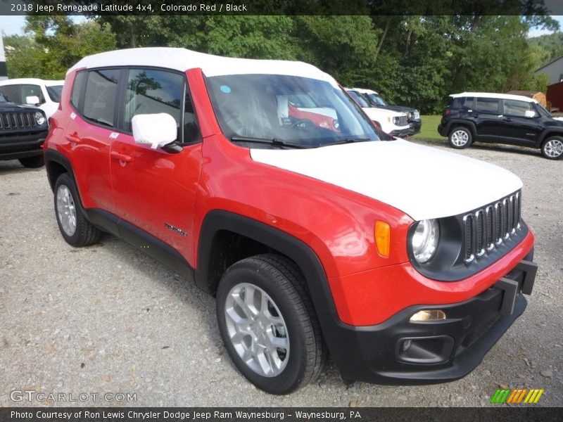 Colorado Red / Black 2018 Jeep Renegade Latitude 4x4