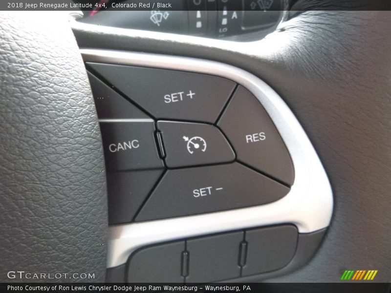 Colorado Red / Black 2018 Jeep Renegade Latitude 4x4