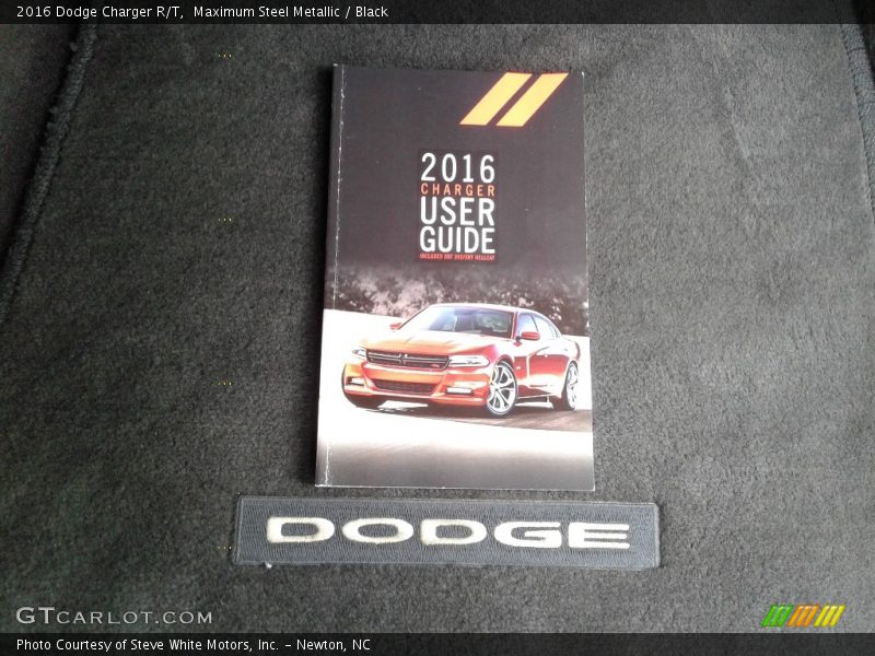 Maximum Steel Metallic / Black 2016 Dodge Charger R/T