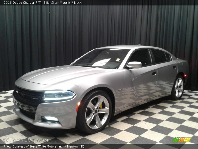 Billet Silver Metallic / Black 2016 Dodge Charger R/T