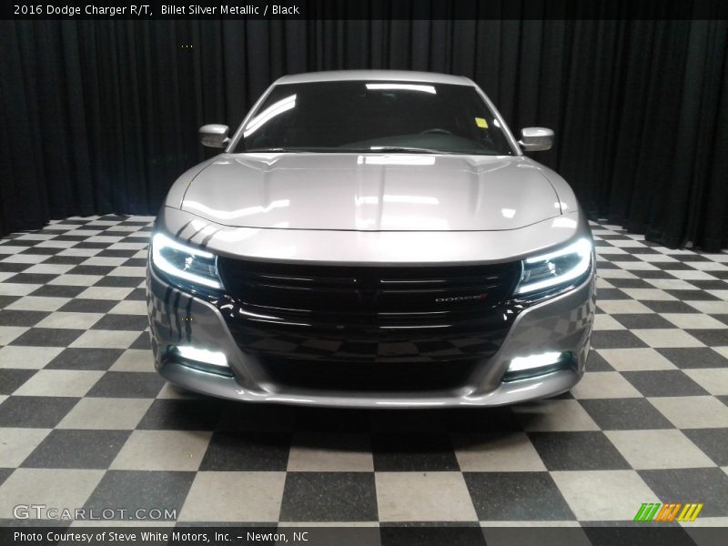 Billet Silver Metallic / Black 2016 Dodge Charger R/T