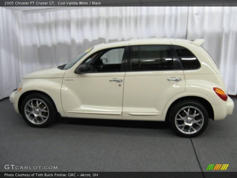 Cool Vanilla White / Black 2005 Chrysler PT Cruiser GT