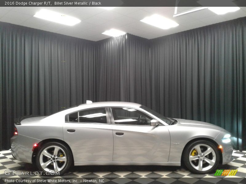 Billet Silver Metallic / Black 2016 Dodge Charger R/T