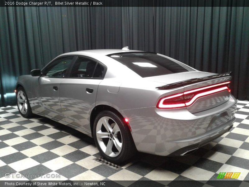 Billet Silver Metallic / Black 2016 Dodge Charger R/T