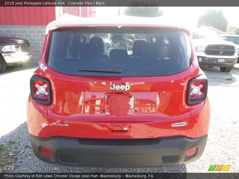 Colorado Red / Black 2018 Jeep Renegade Latitude 4x4