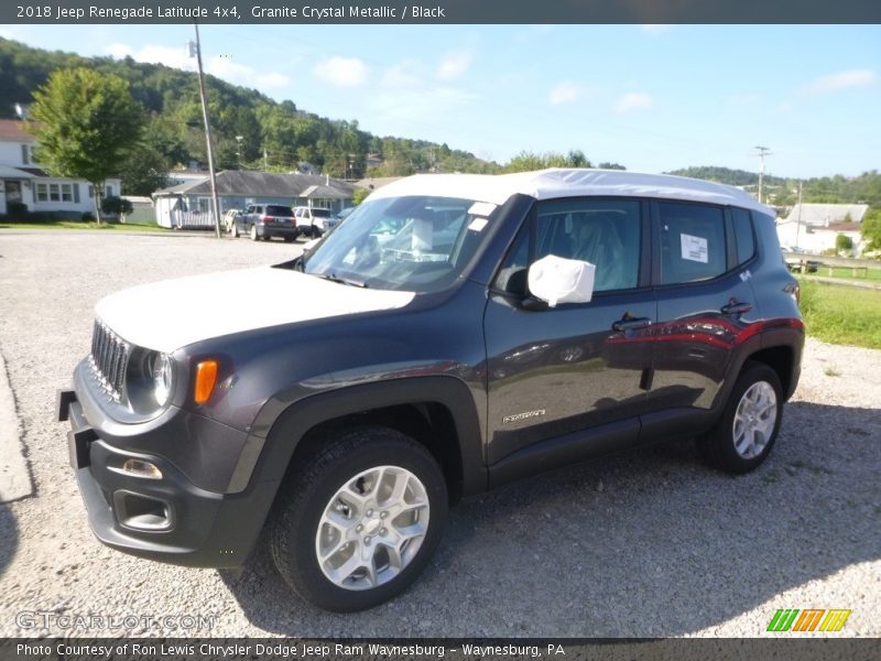 Granite Crystal Metallic / Black 2018 Jeep Renegade Latitude 4x4
