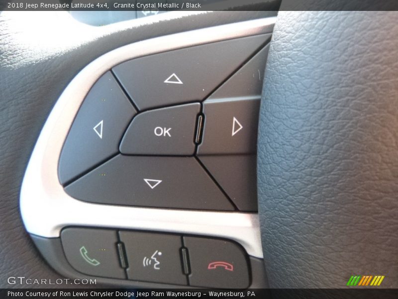 Granite Crystal Metallic / Black 2018 Jeep Renegade Latitude 4x4