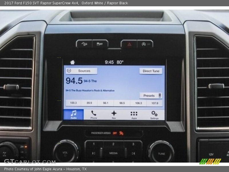 Controls of 2017 F150 SVT Raptor SuperCrew 4x4