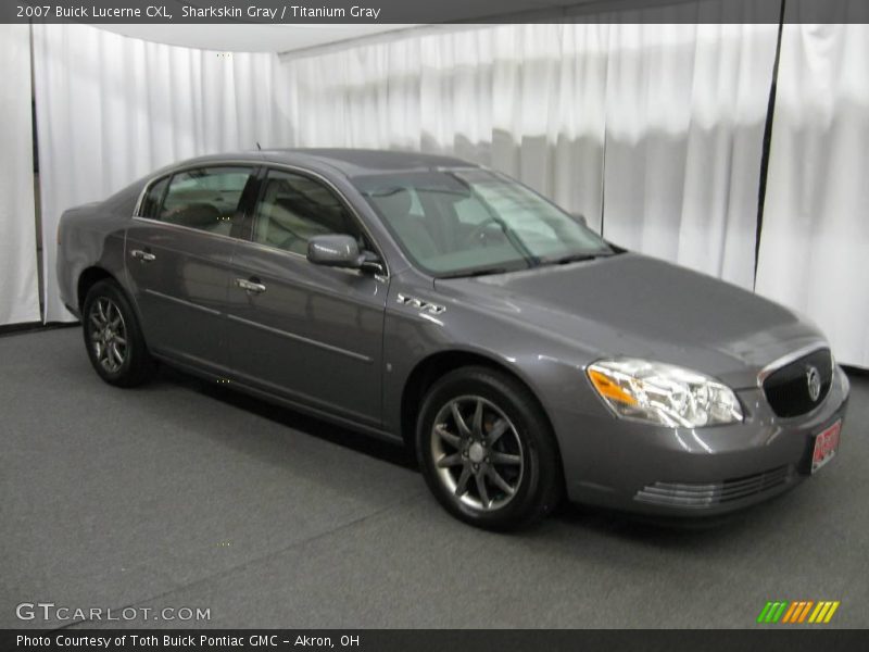 Sharkskin Gray / Titanium Gray 2007 Buick Lucerne CXL