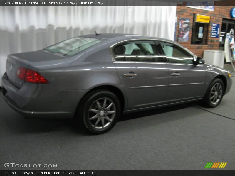 Sharkskin Gray / Titanium Gray 2007 Buick Lucerne CXL