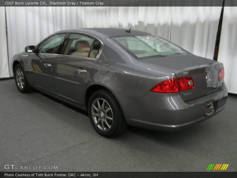 Sharkskin Gray / Titanium Gray 2007 Buick Lucerne CXL