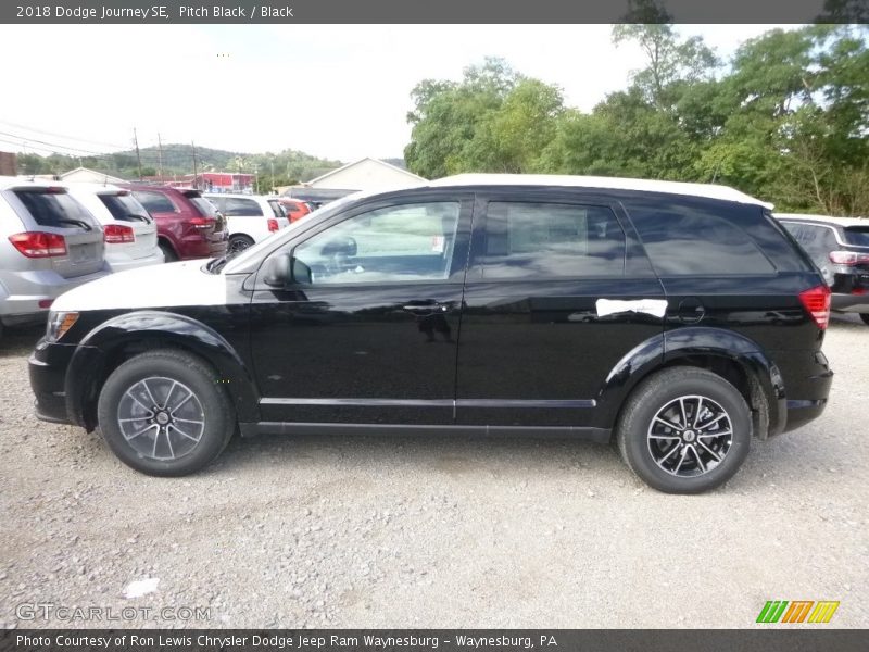 Pitch Black / Black 2018 Dodge Journey SE