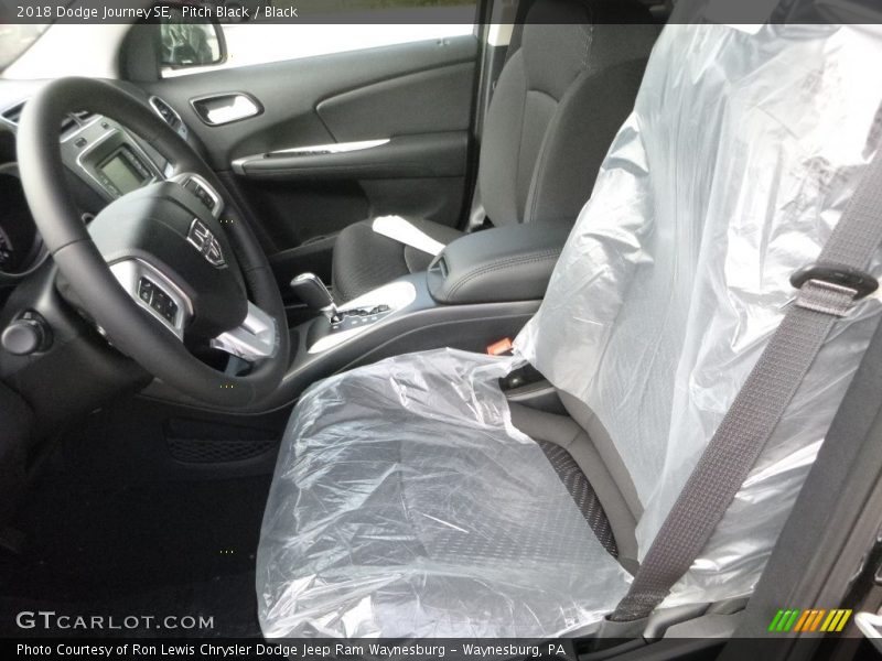 Pitch Black / Black 2018 Dodge Journey SE