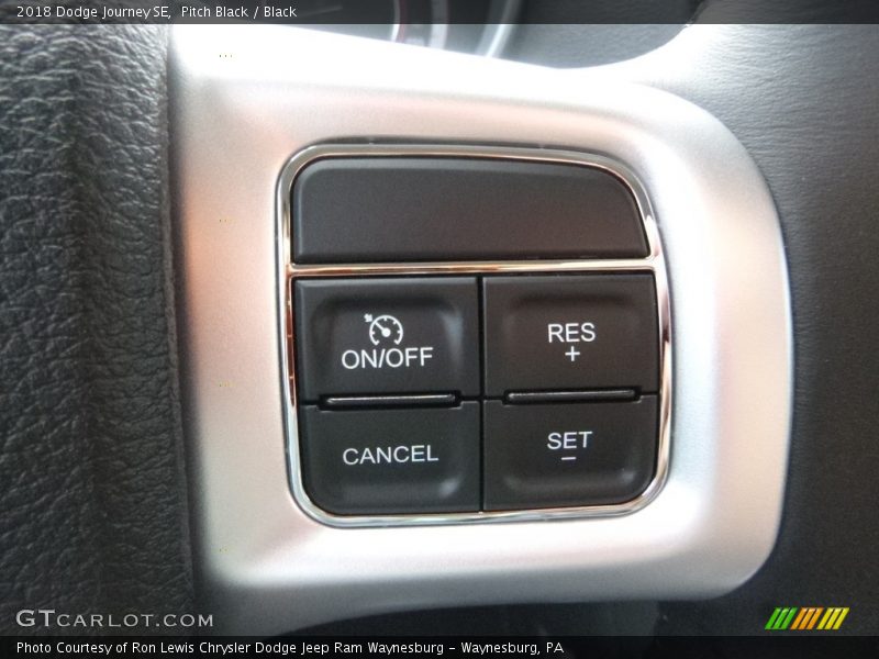 Pitch Black / Black 2018 Dodge Journey SE