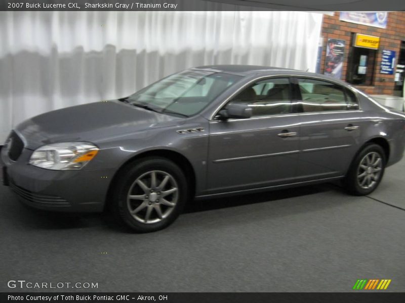 Sharkskin Gray / Titanium Gray 2007 Buick Lucerne CXL