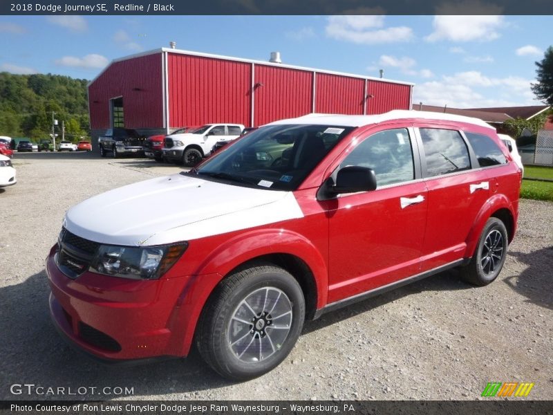 Redline / Black 2018 Dodge Journey SE