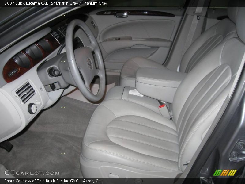 Sharkskin Gray / Titanium Gray 2007 Buick Lucerne CXL