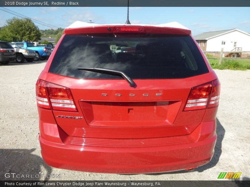 Redline / Black 2018 Dodge Journey SE