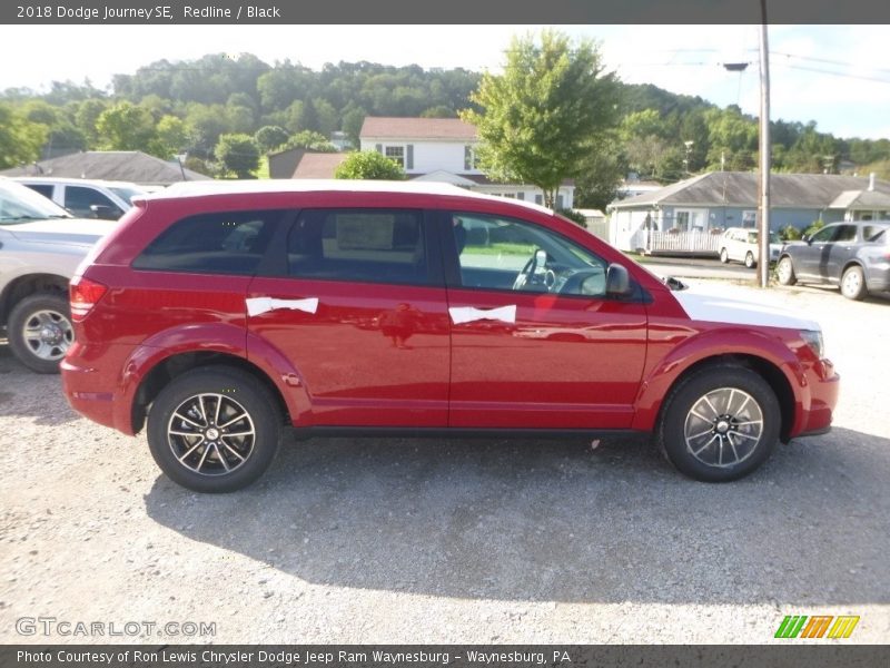 Redline / Black 2018 Dodge Journey SE