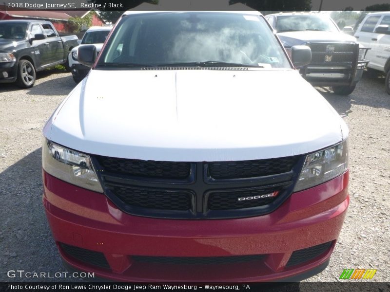 Redline / Black 2018 Dodge Journey SE