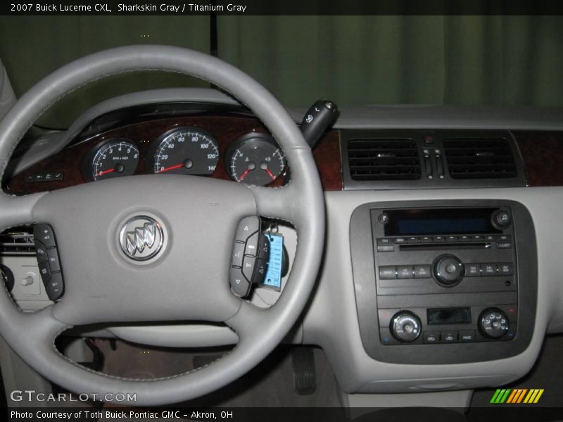 Sharkskin Gray / Titanium Gray 2007 Buick Lucerne CXL