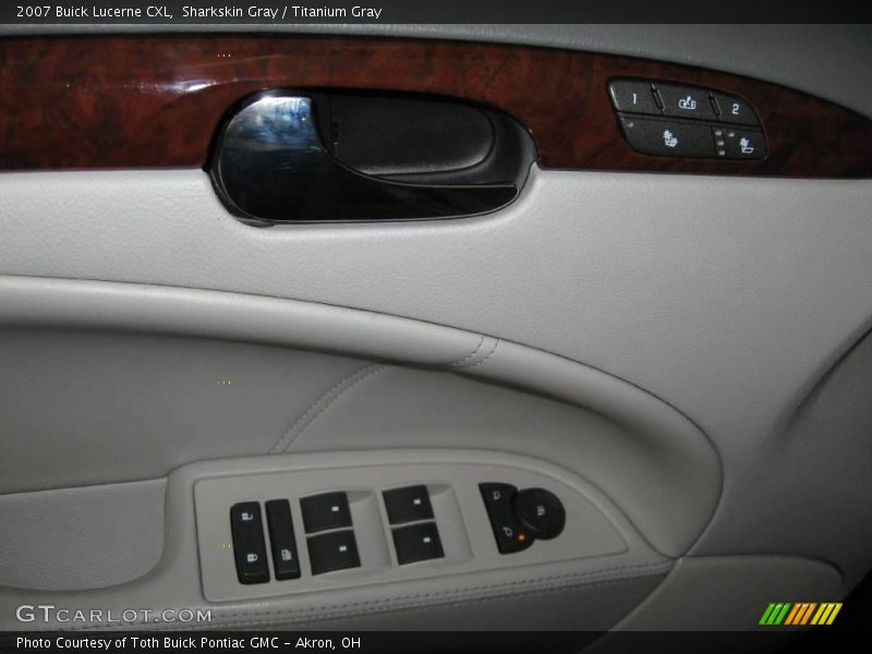 Sharkskin Gray / Titanium Gray 2007 Buick Lucerne CXL