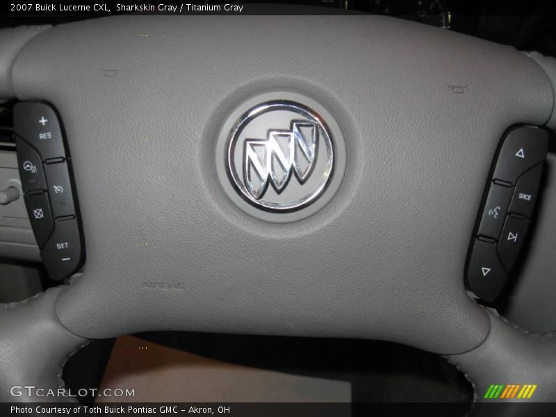 Sharkskin Gray / Titanium Gray 2007 Buick Lucerne CXL